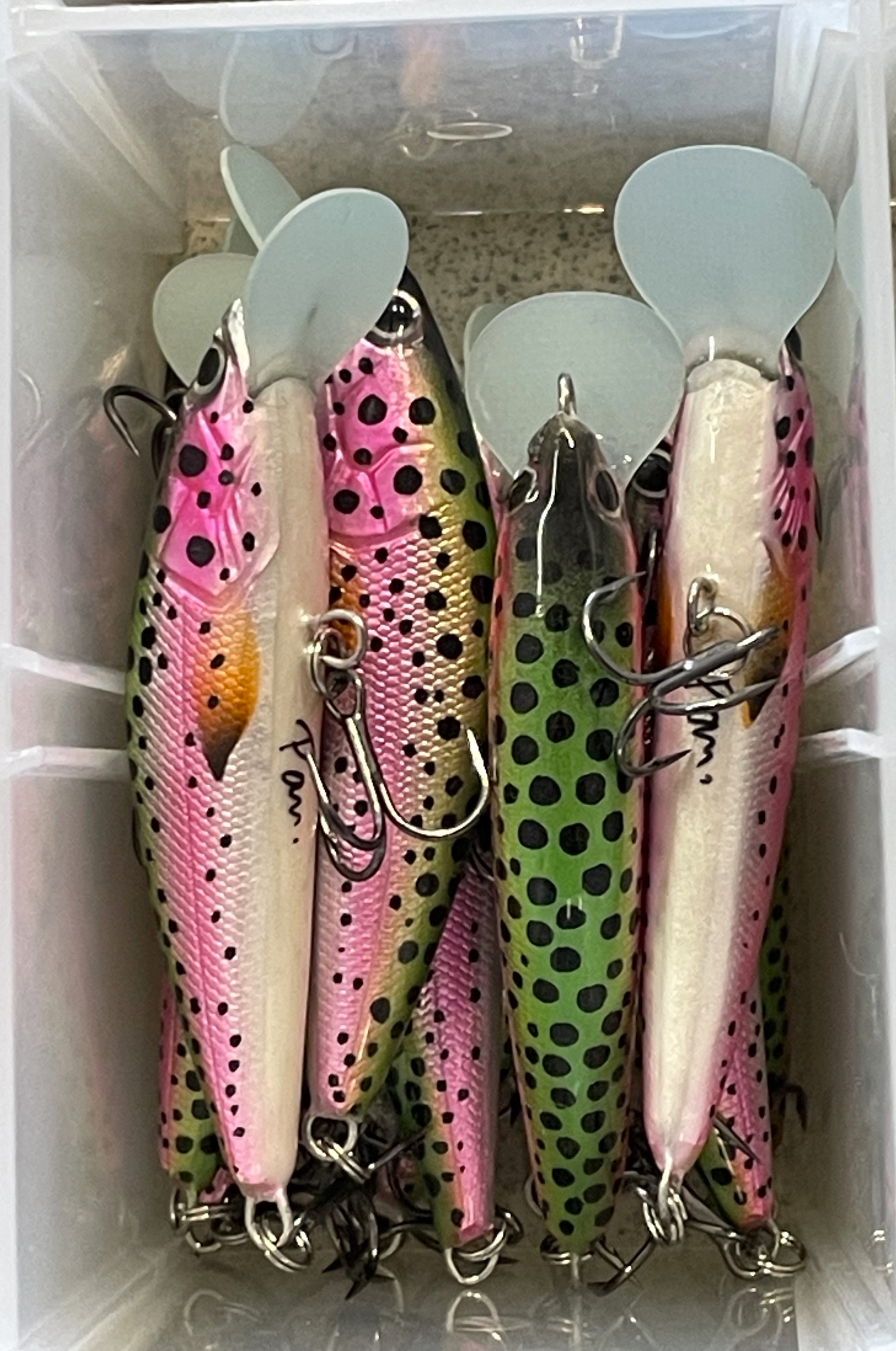 PAN Handmade Lures 60mm 6g Sinking - Rainbow Trout Trout – Trophy