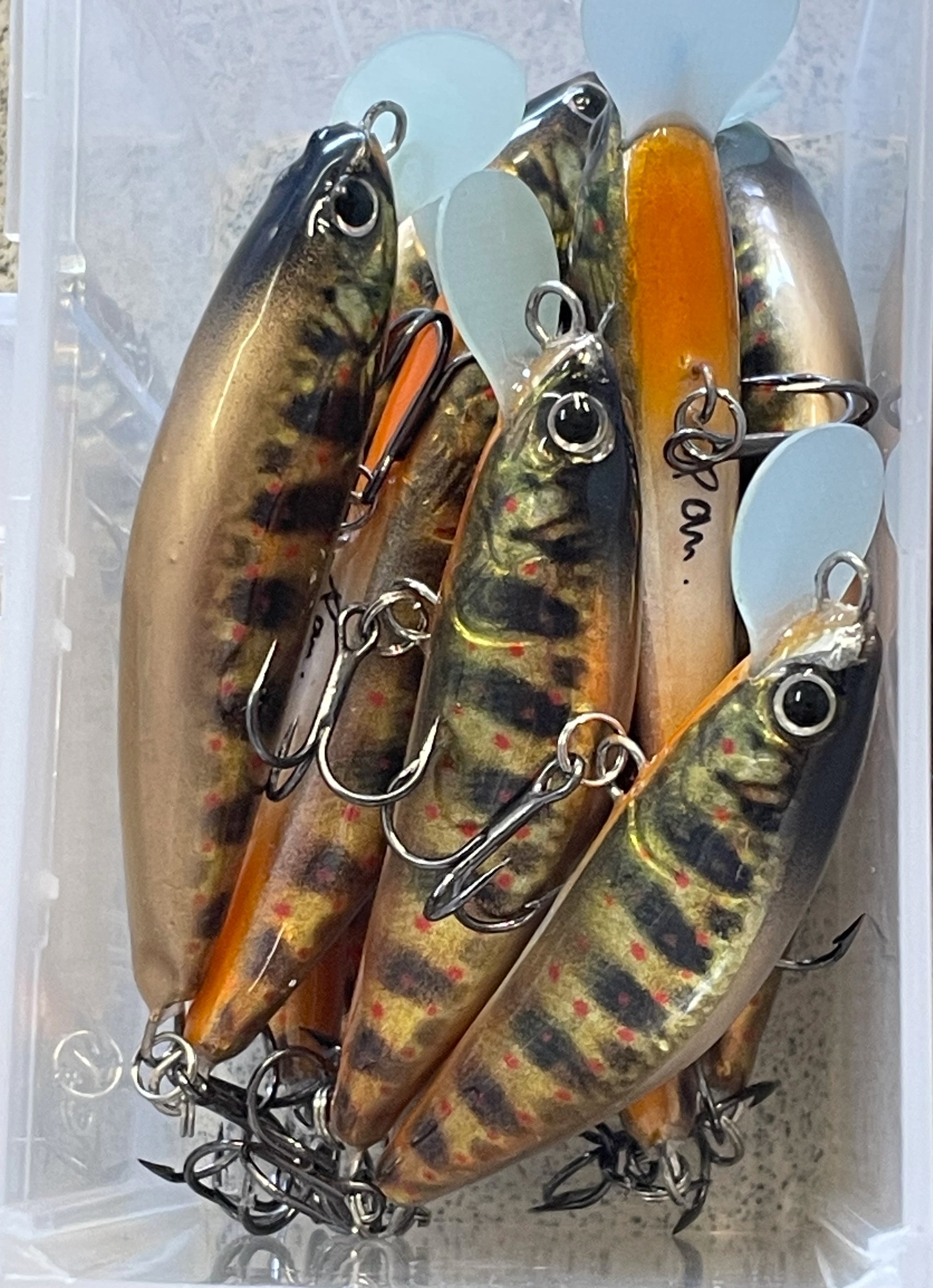 PAN Handmade Lures 60mm 6g Sinking - Golden Brown Trout – Trophy Trout Lures  and Fly Fishing