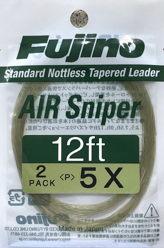Fujino Air Sniper Leader 2 Pack - 12ft 5X (4lb)
