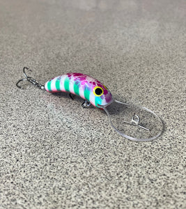 Australian Crafted Lures - Slim Invader 50mm 18ft (Alpine Candy)
