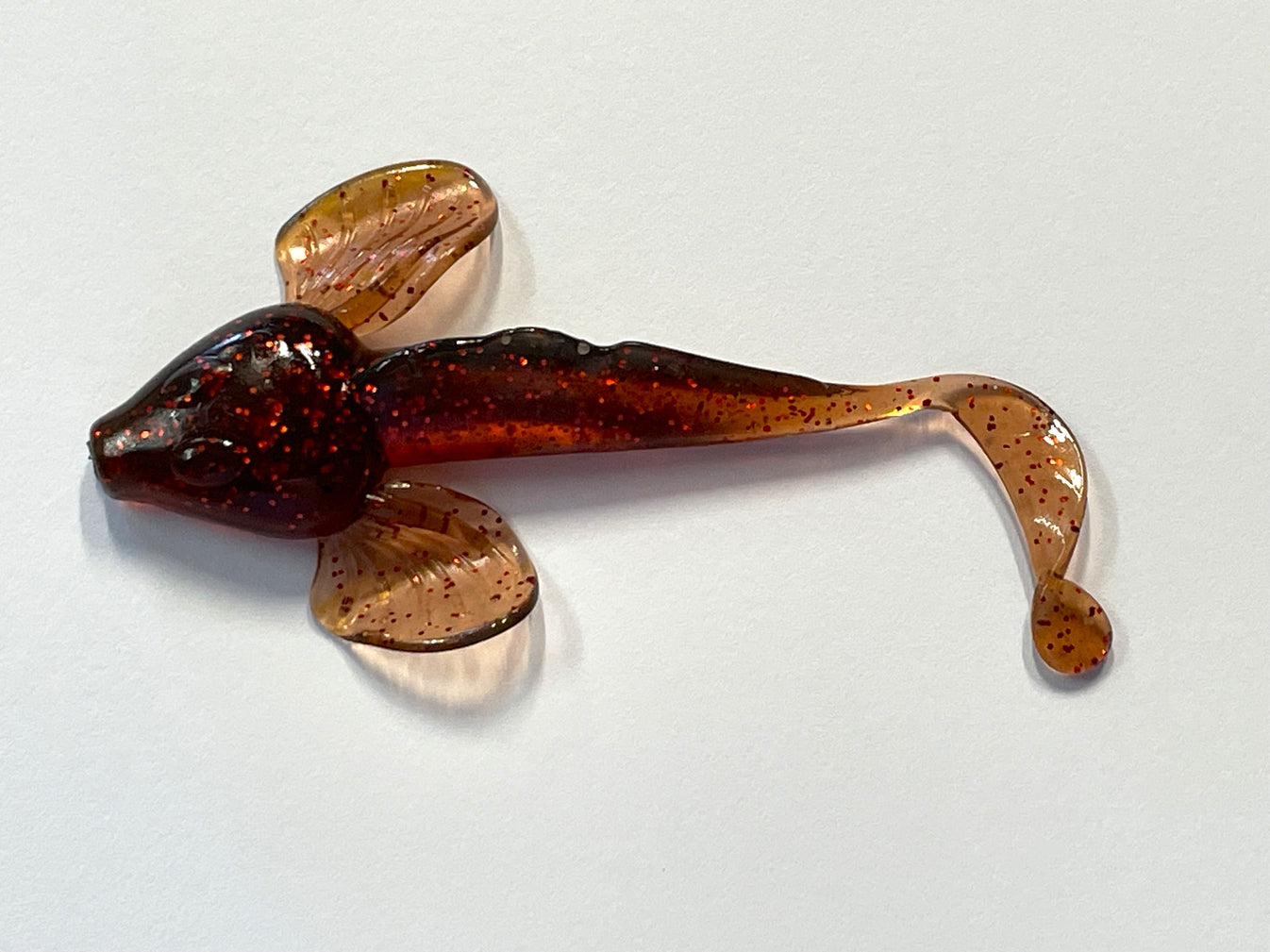 Soft Plastic Flathead 90mm Colour B (6pk) Trophy Trout Lures and Fly Fishing