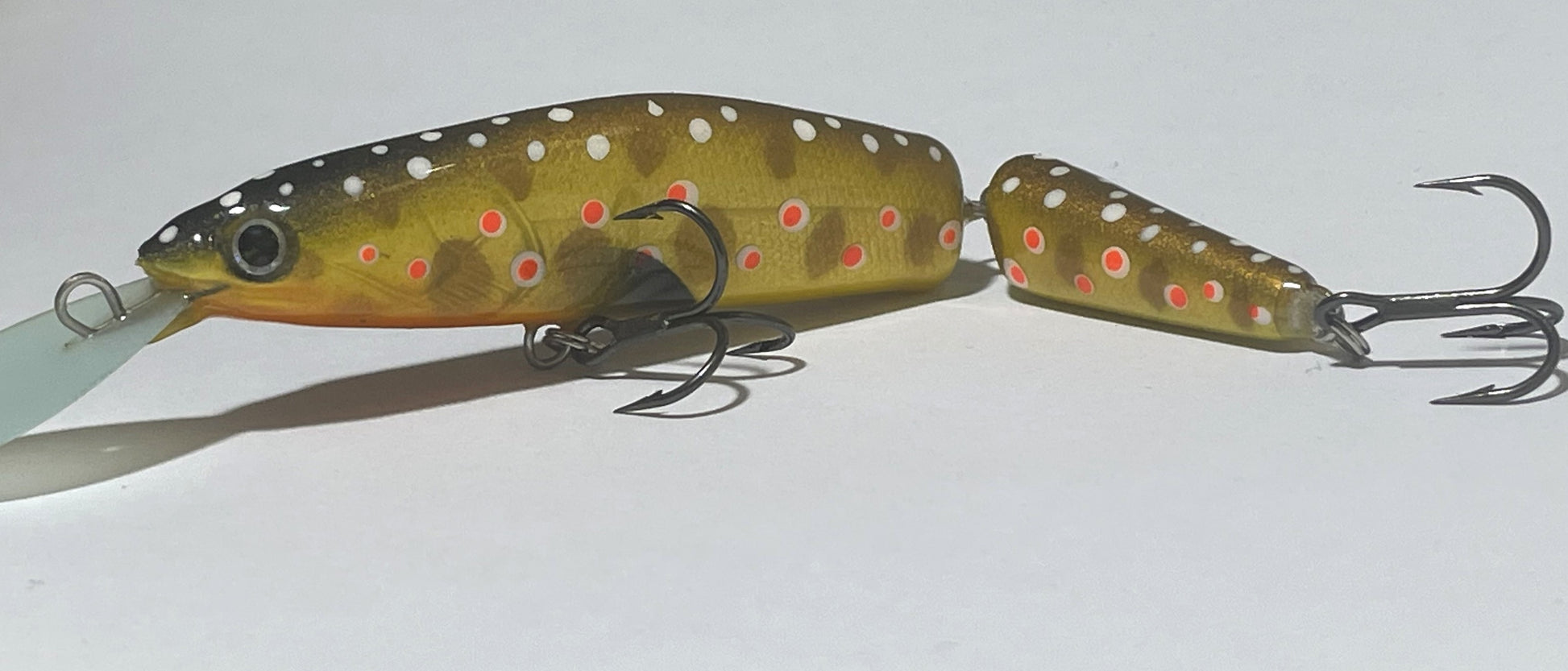 artificial trout lures PAN Handmade Lures 100mm 12g Jointed