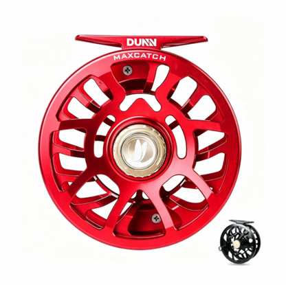 Maxcatch Dunn Fly Reel (sealed waterproof drag) - Vermilion Red