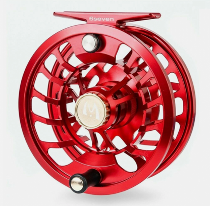 Maxcatch Dunn Fly Reel (sealed waterproof drag) - Vermilion Red