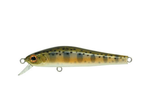 70mm 5.5g Sinking Minnow - Ghost Brown Trout