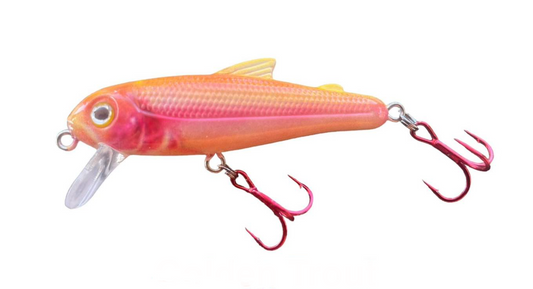Bullet Lures Five-O Minnow Suspending + Rattling (Golden Trout)