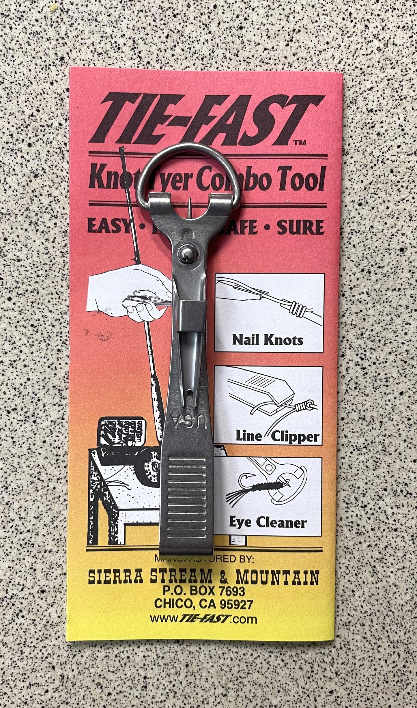 Tie-Fast Knot Tyer Combo Tool - Silver