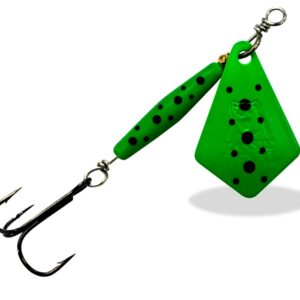 Tasmanian Devil - Devil Blade 3.8g - Lime Frog