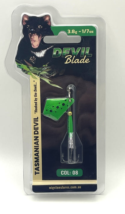 Tasmanian Devil - Devil Blade 3.8g - Lime Frog