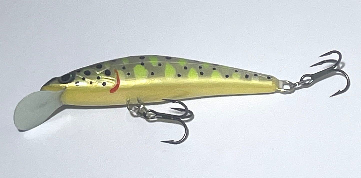 PAN Handmade Lures 72mm 8g Sinking - Silver Green Gold