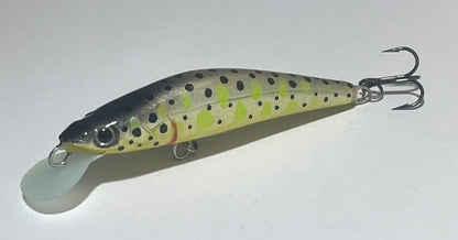 PAN Handmade Lures 72mm 8g Sinking - Silver Green Gold