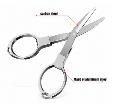 Folding Scissors - Silver