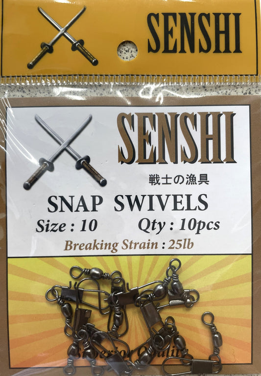 Senshi Snap Swivels - Size 10