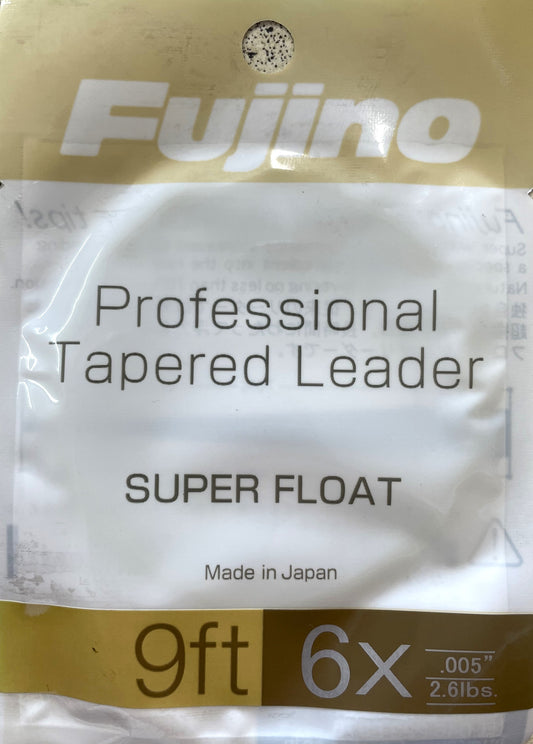 Fujino Super Float Leader 9ft 6X (2.6lb)