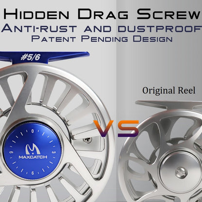 Maxcatch Avid Fly Reel - Black