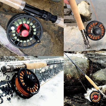 Maxcatch Avid Fly Reel - Black