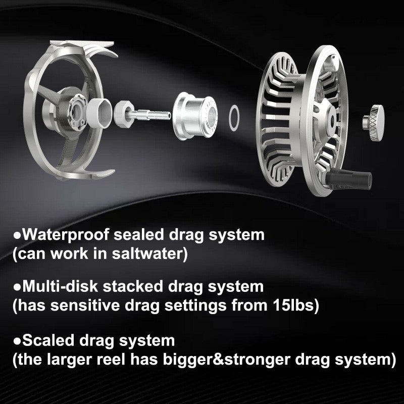 CM Carbon Hybrid Fly Reel