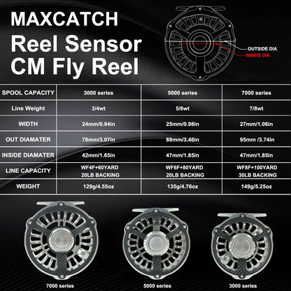 CM Carbon Hybrid Fly Reel