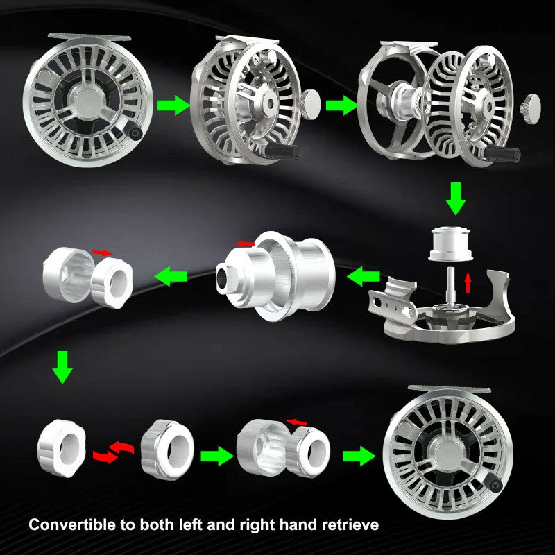 CM Carbon Hybrid Fly Reel