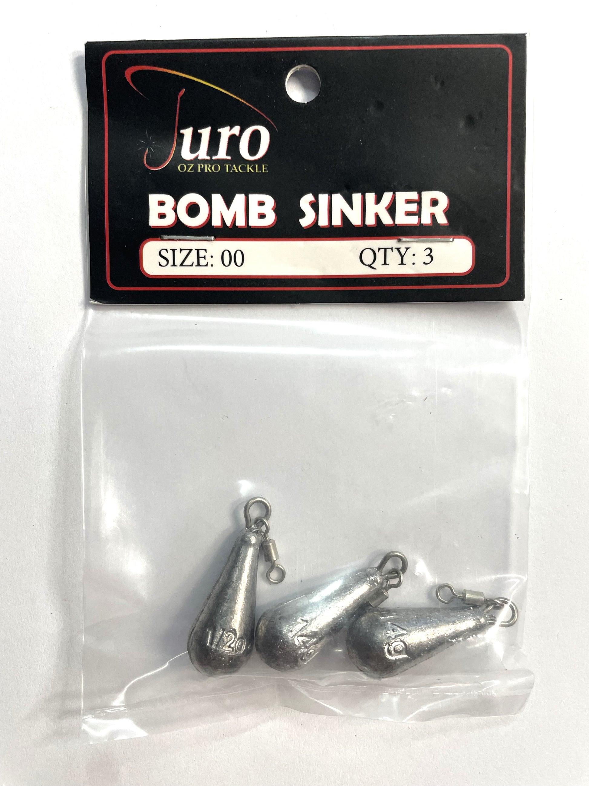 Bomb Sinkers - Size 00 – Trophy Trout Lures and Fly Fishing