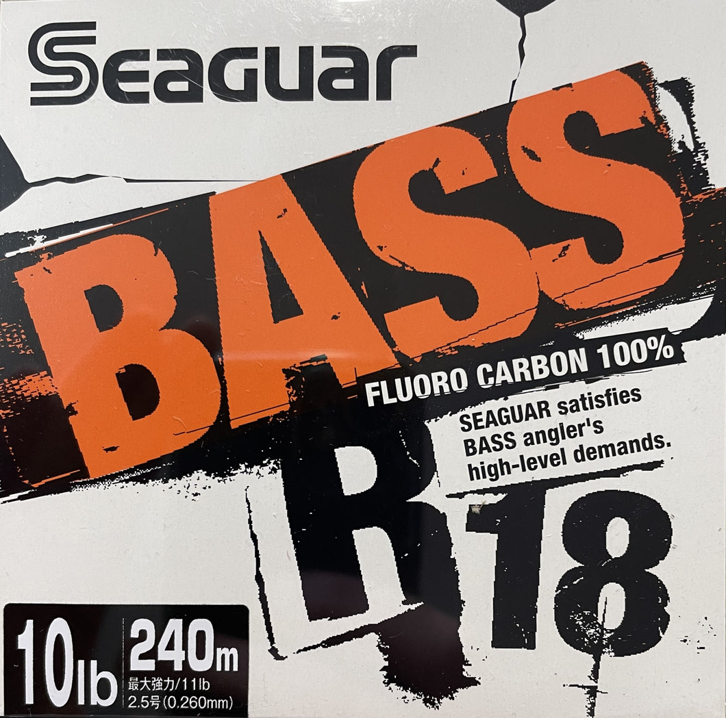 Seaguar R18 Bass 100% Fluorocarbon 240m - 10lb