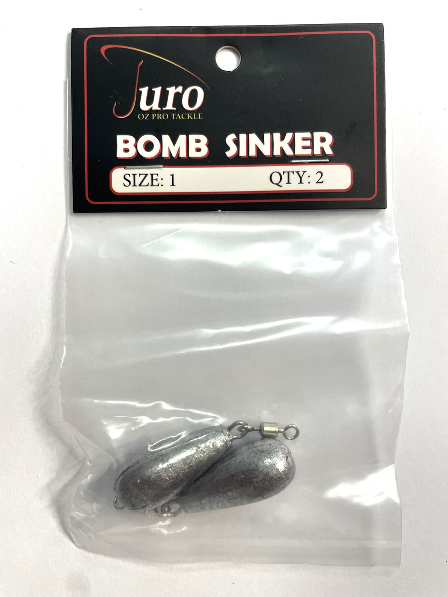 Bomb Sinkers Size 1 Trophy Trout Lures and Fly Fishing