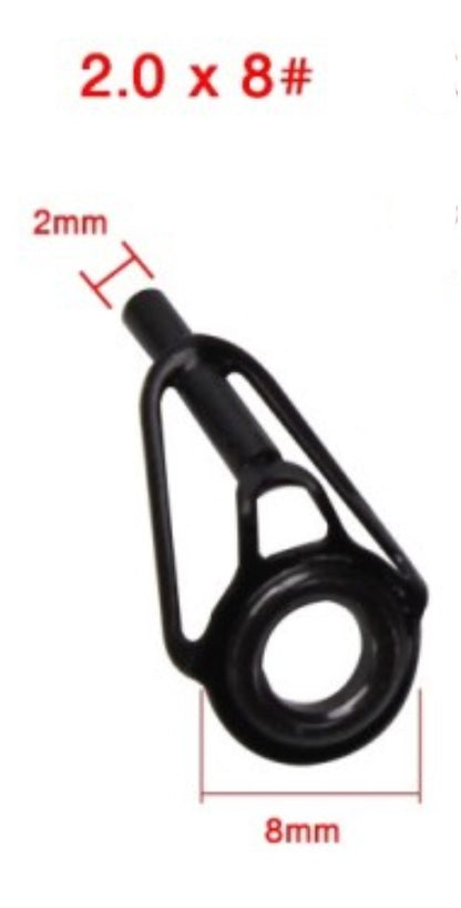 Fishing Rod Tip Guide  (2.0mm x 8mm)