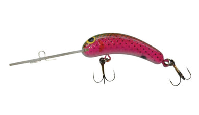Australian Crafted Lures - Slim Invader 50mm 18ft (#3 Rainbow Trout)