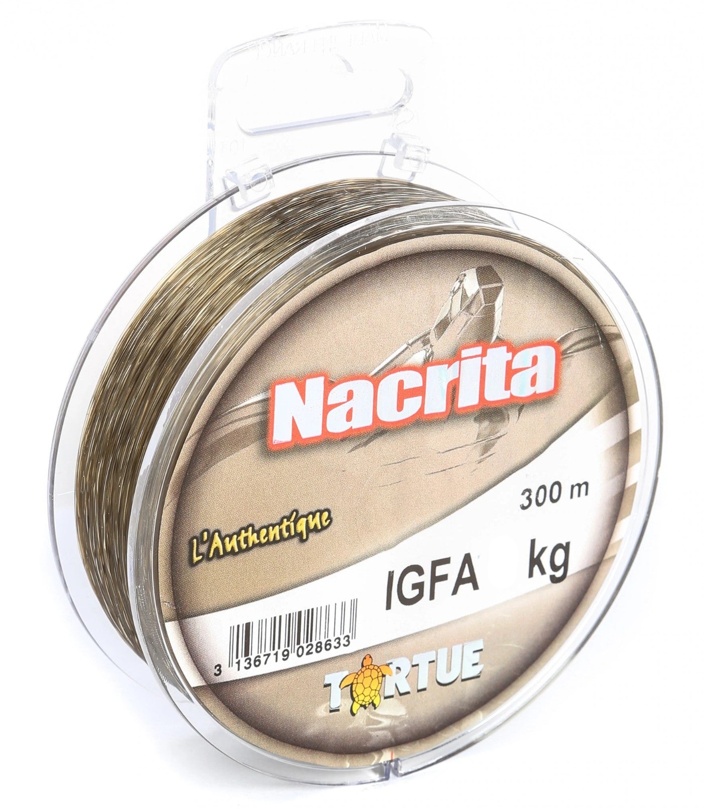 Tortue Nacrita IGFA Monofilament 6kg 300m
