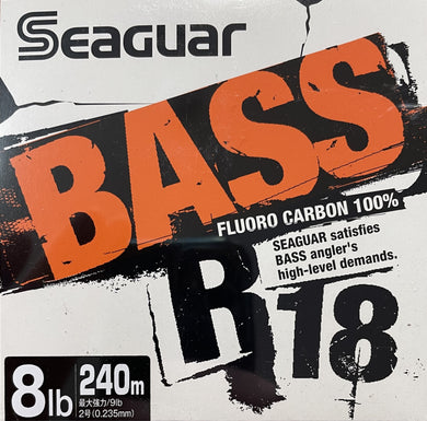 Seaguar R18 Bass 100% Fluorocarbon 240m - 8lb