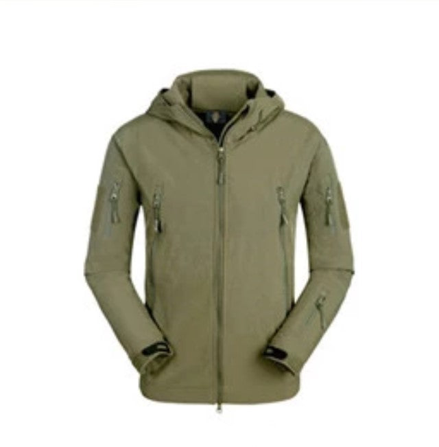 Waterproof Softshell Jacket - Army Green