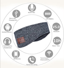Load image into Gallery viewer, Wireless Bluetooth Headband - Grey