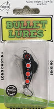 Load image into Gallery viewer, Bullet Lures - Bullet Minnow (Black Widow)
