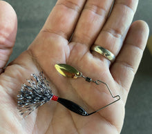 Load image into Gallery viewer, Dynamic Lures Micro Spinnerbait (Black)