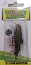 Load image into Gallery viewer, Bullet Lures Five-O Minnow Sinking (Brook Trout)