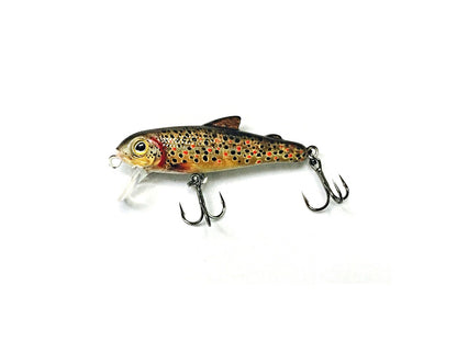 Bullet Lures Five-O Minnow Suspending + Rattling (Brown Trout)