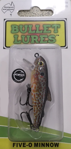 Bullet Lures Five-O Minnow Sinking (Bully)