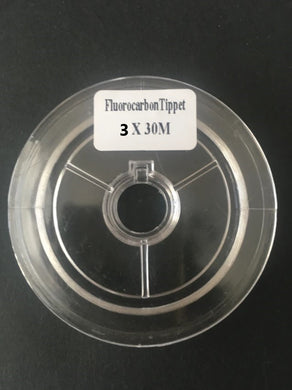 100% Fluorocarbon Tippet - 30m Spool 3X