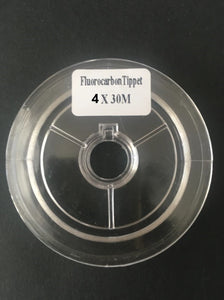100% Fluorocarbon Tippet - 30m Spool 4X