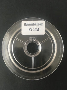 100% Fluorocarbon Tippet - 30m Spool 6X