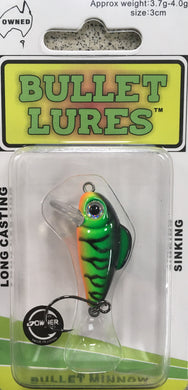 Bullet Lures - Bullet Minnow (Fire Tiger)