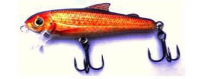 Bullet Lures Five-O Minnow Suspending + Rattling (Gold Fish)