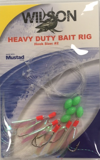 Wilson Heavy Duty Bait Rig with 6 x Size #1/0 Hooks