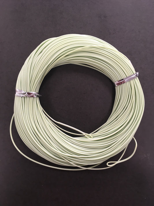 Double Taper Fly Line with 2 Welded Loops - Moss Green (5F)