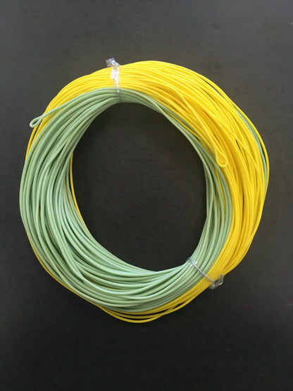 Real Gold Floating Fly Line WF7F - Moss/Gold