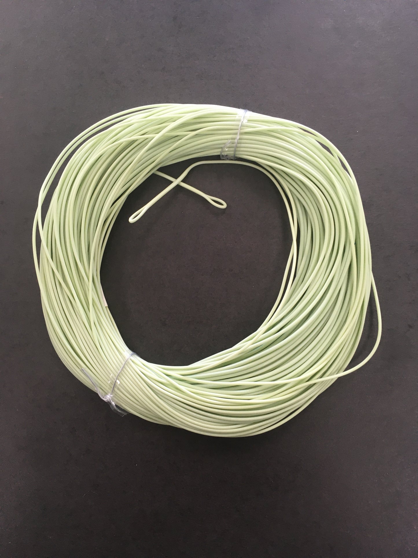 Weight Forward Fly Line with 2 Welded Loops - Moss Green (1F)