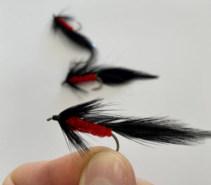 NZ Matuka - Red and Black Size #2