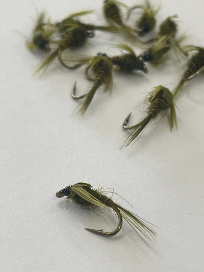 Seals Fur Nymph - Green #12