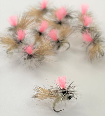 Parachute Caddis #16 - Pink