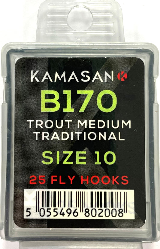 Kamasan Hooks (Pack Of 1000) B410 Smuts & Midges Size 20 Trout Fly